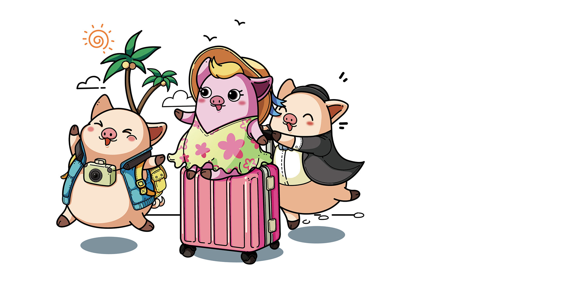 食品系列插畫創作