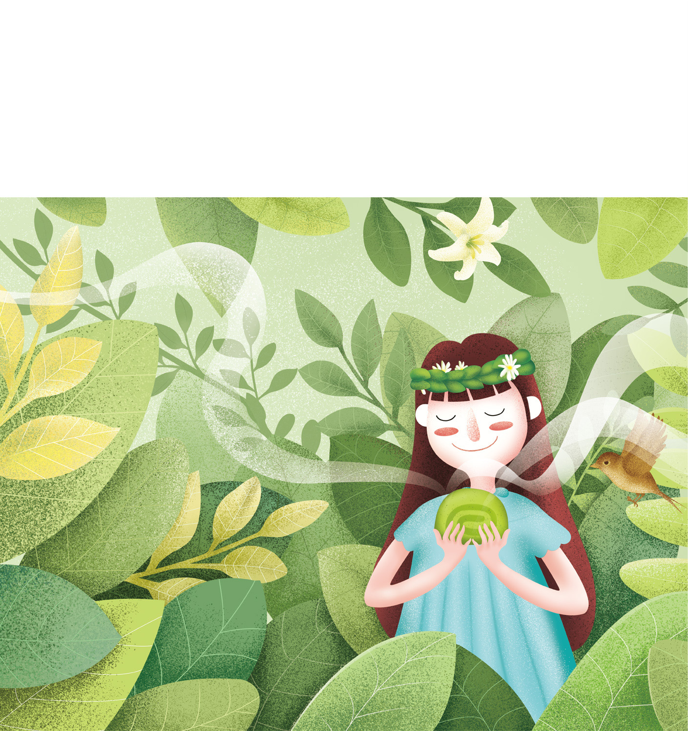 植德辣木饅頭插畫創作